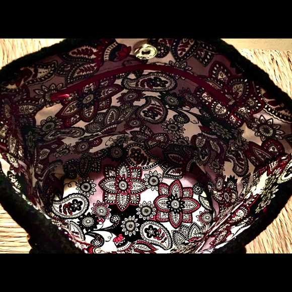 Felted Shoulder Bag in Purple Heather - Picture 4 of 5